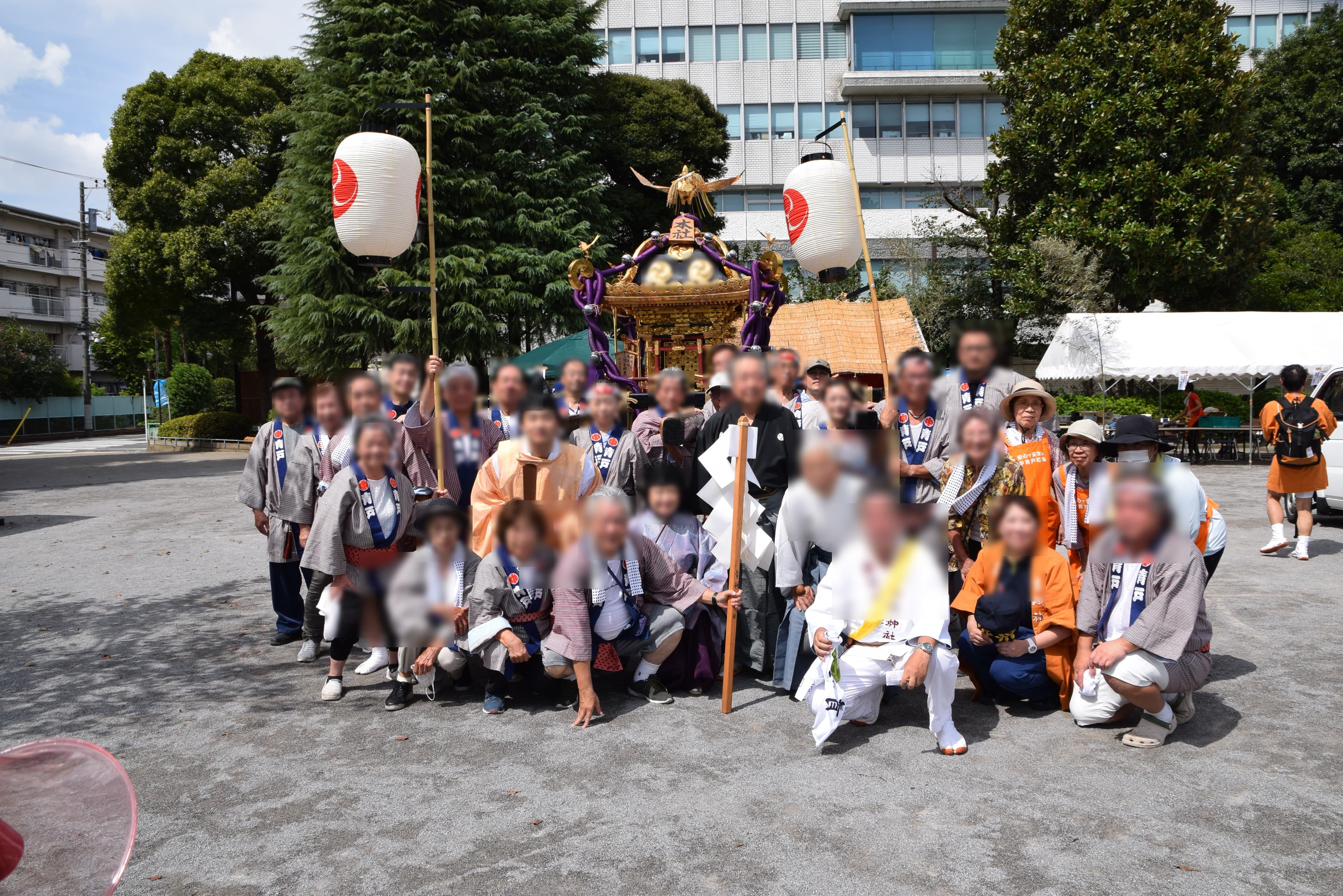 前回大祭・関係者集合写真